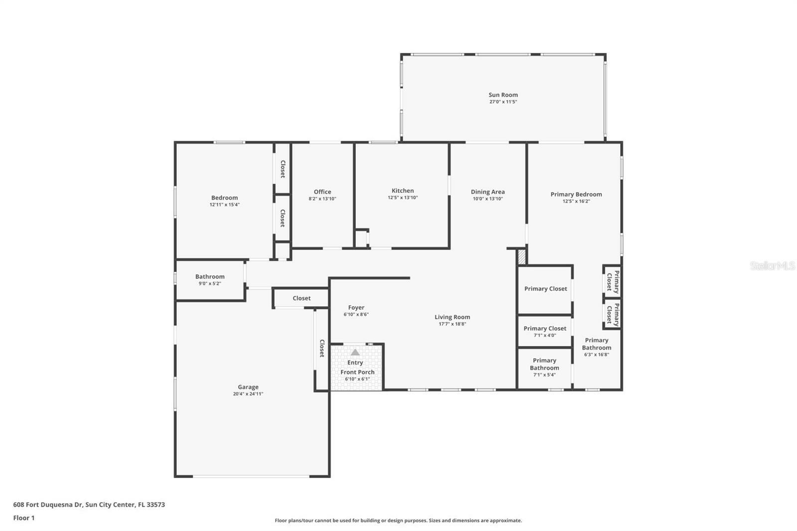 Property Photo:  608 Fort Duquesna Drive  FL 33573 