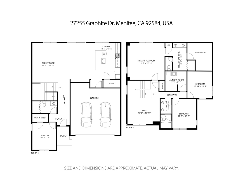 Property Photo: 27265 Graphite Drive CA 92584