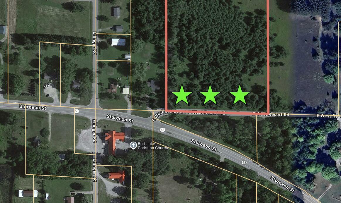 Property Photo: Lot 1 E West Resort Road MI 49706