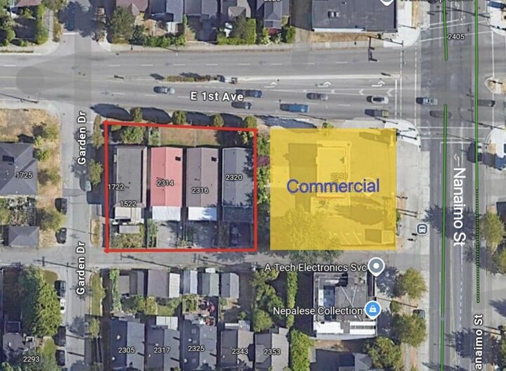 Property Photo: 2314 E 1st Avenue BC V5N 1C3