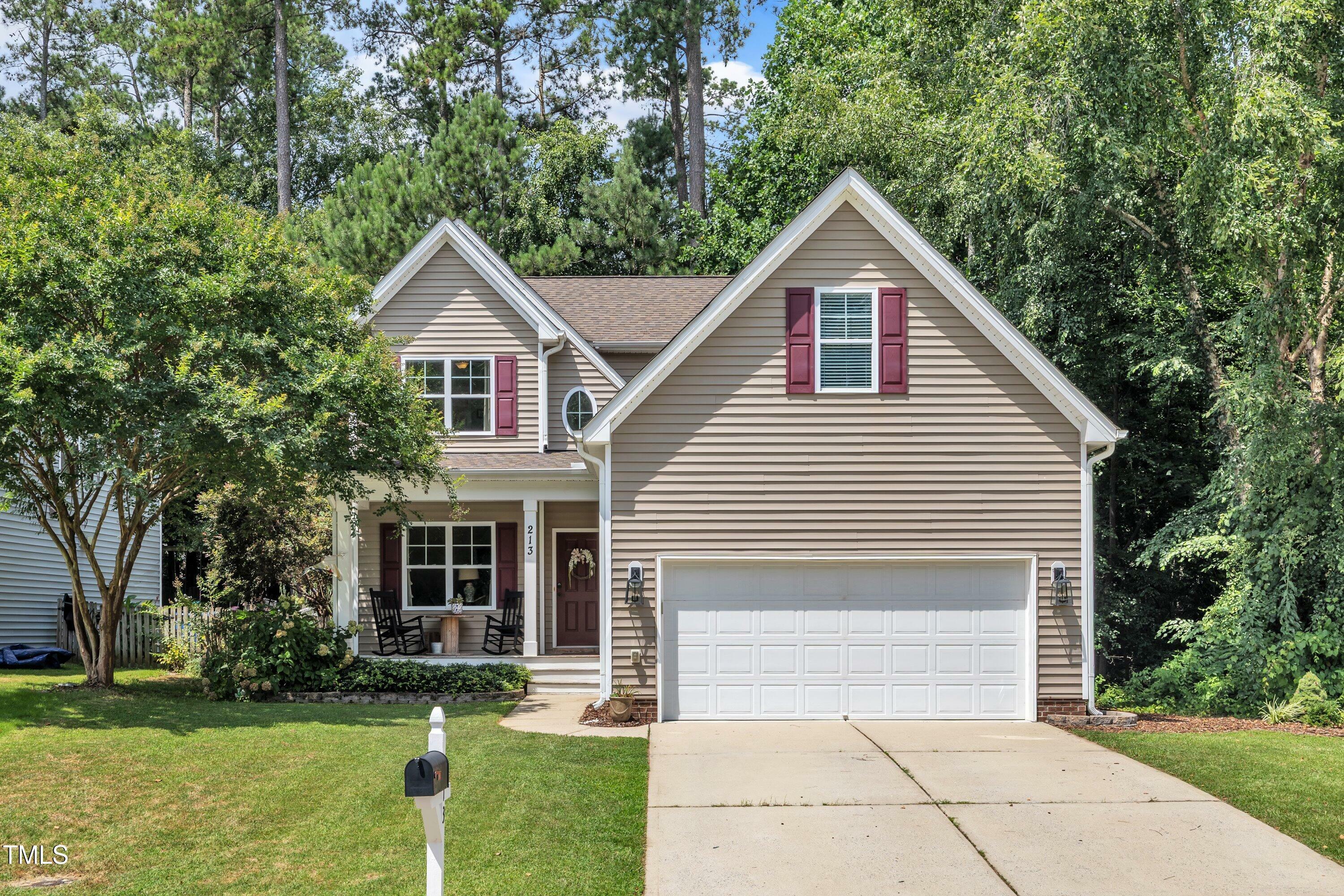 Property Photo: 213 N Weststone Boulevard NC 27526