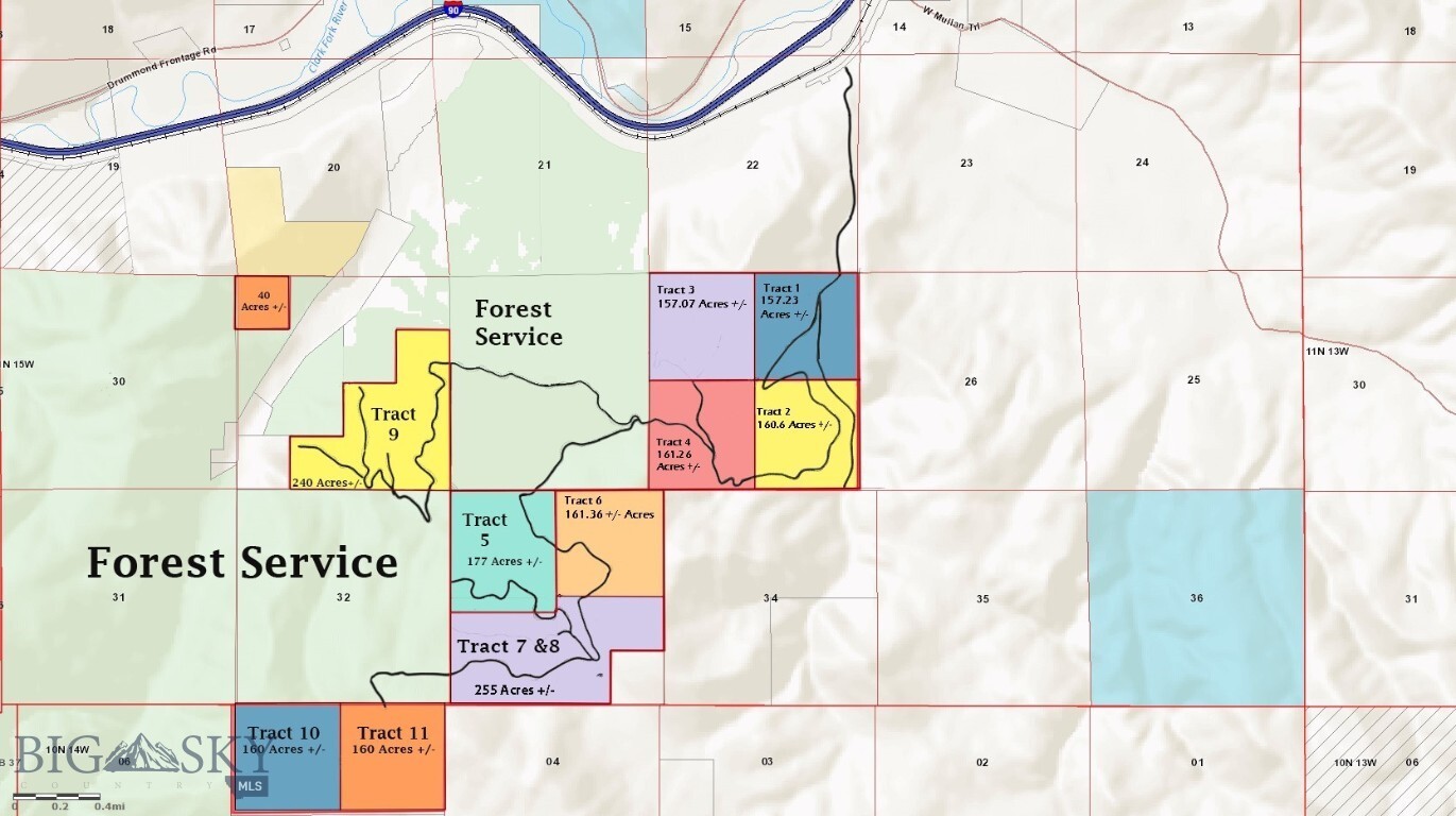 Property Photo:  1 Tract, Bull Elk  MT 59832 