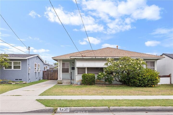 Property Photo: 7437 Laura Street CA 90242
