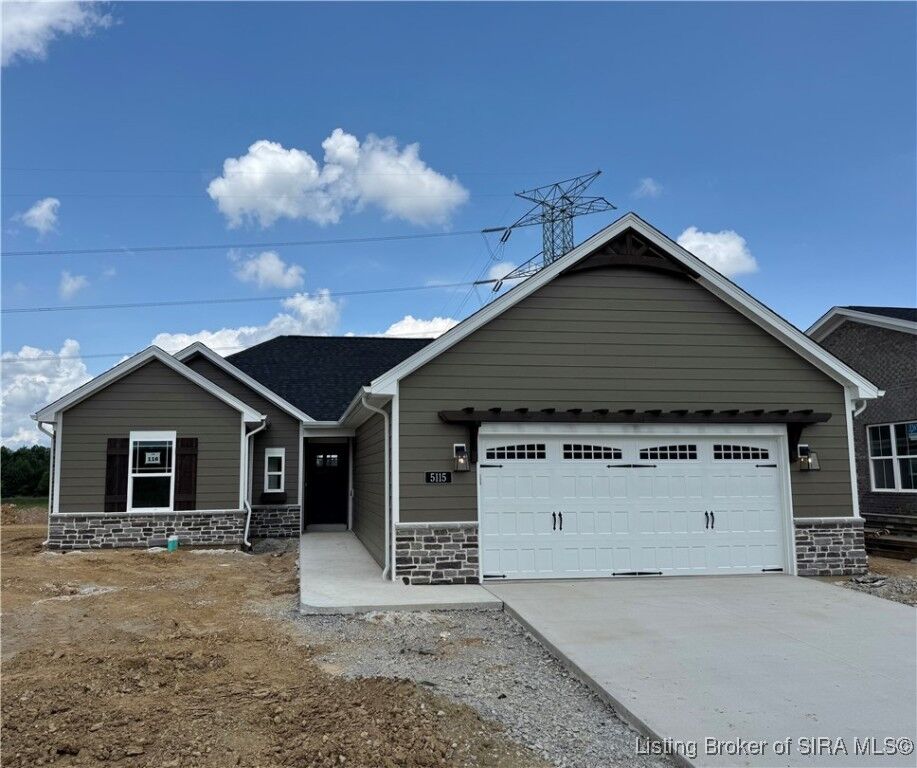Property Photo:  5115 Woodstone Circle Lot 116  IN 47130 