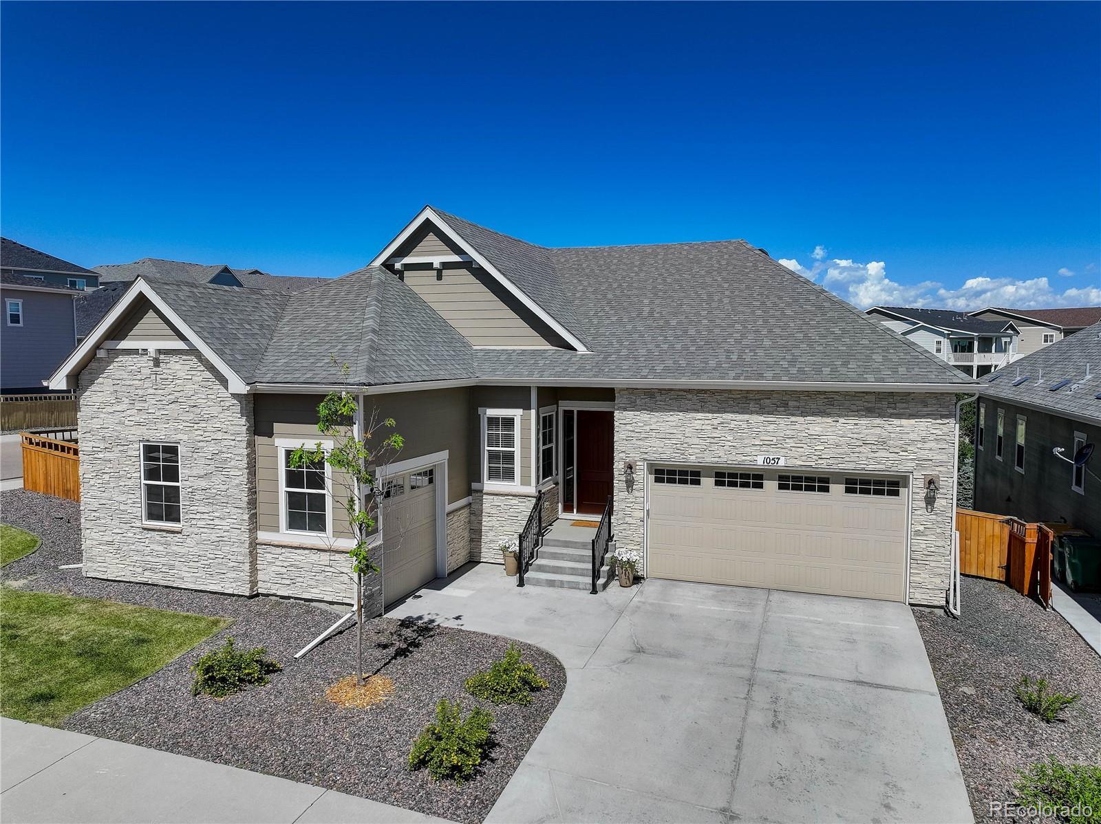 Property Photo: 1057 Melting Snow Way CO 80109