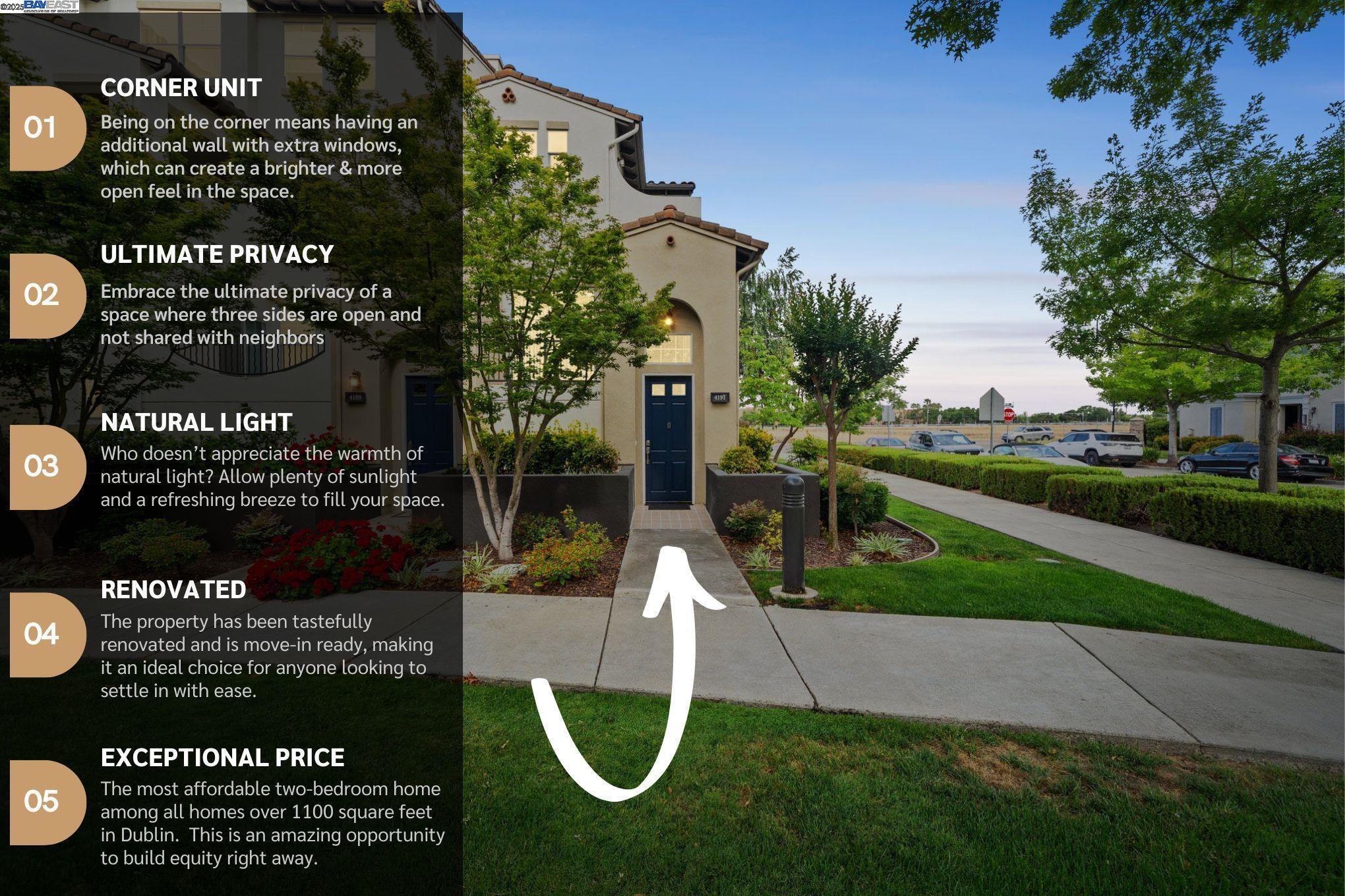 Property Photo: 4191 Clarinbridge Cir CA 94568