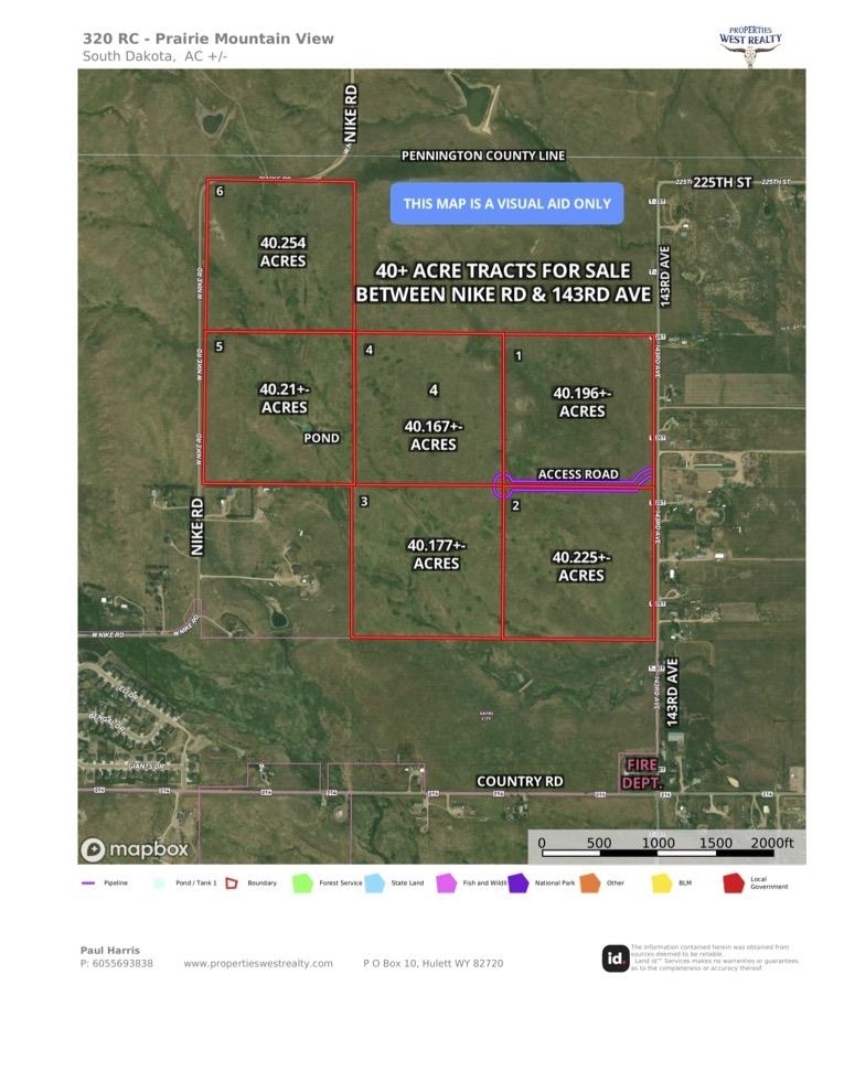 Property Photo: Tract 5 Nike Road SD 57701-0000