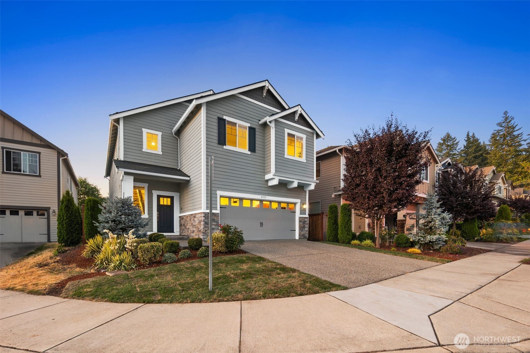 Property Photo: 4331 233rd Place SE WA 98021