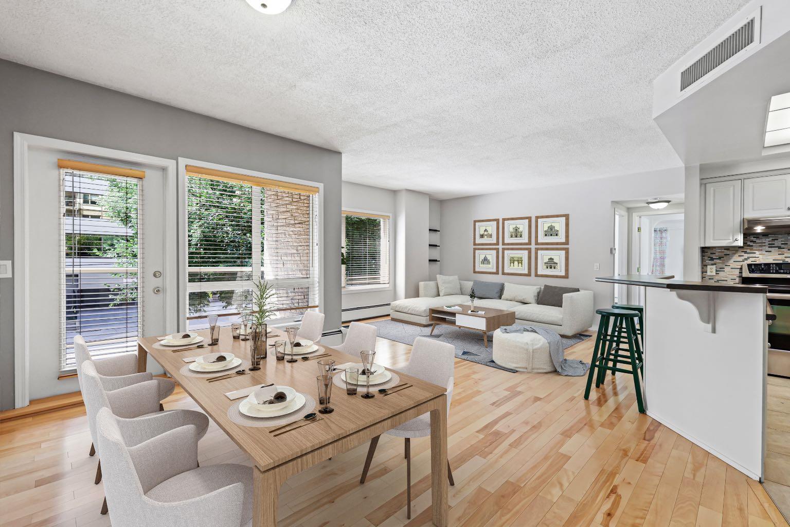 Property Photo:  114 15 Avenue SW 203  AB T2G 1G2 