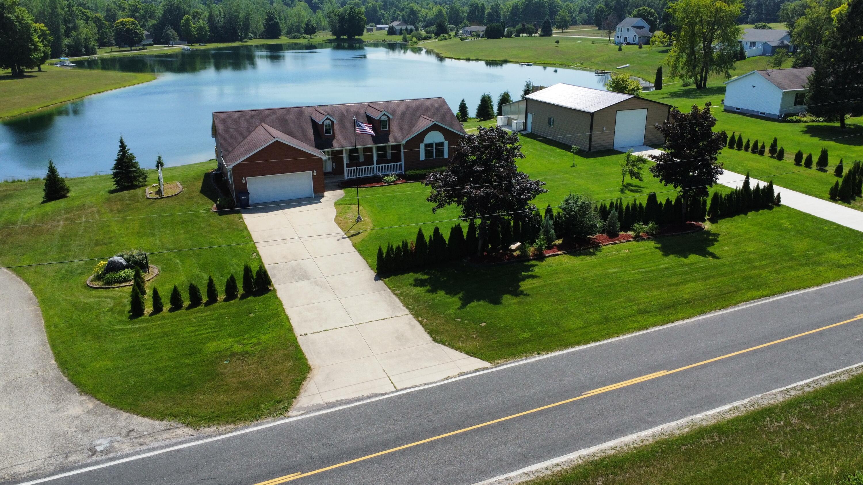 Property Photo: 8683 E Hawley Road MI 49421