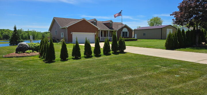 Property Photo:  8683 E Hawley Road  MI 49421 