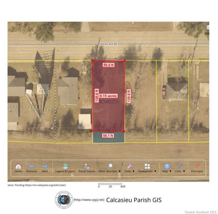 Property Photo: 2220 E Prien Lake Road E LA 70601