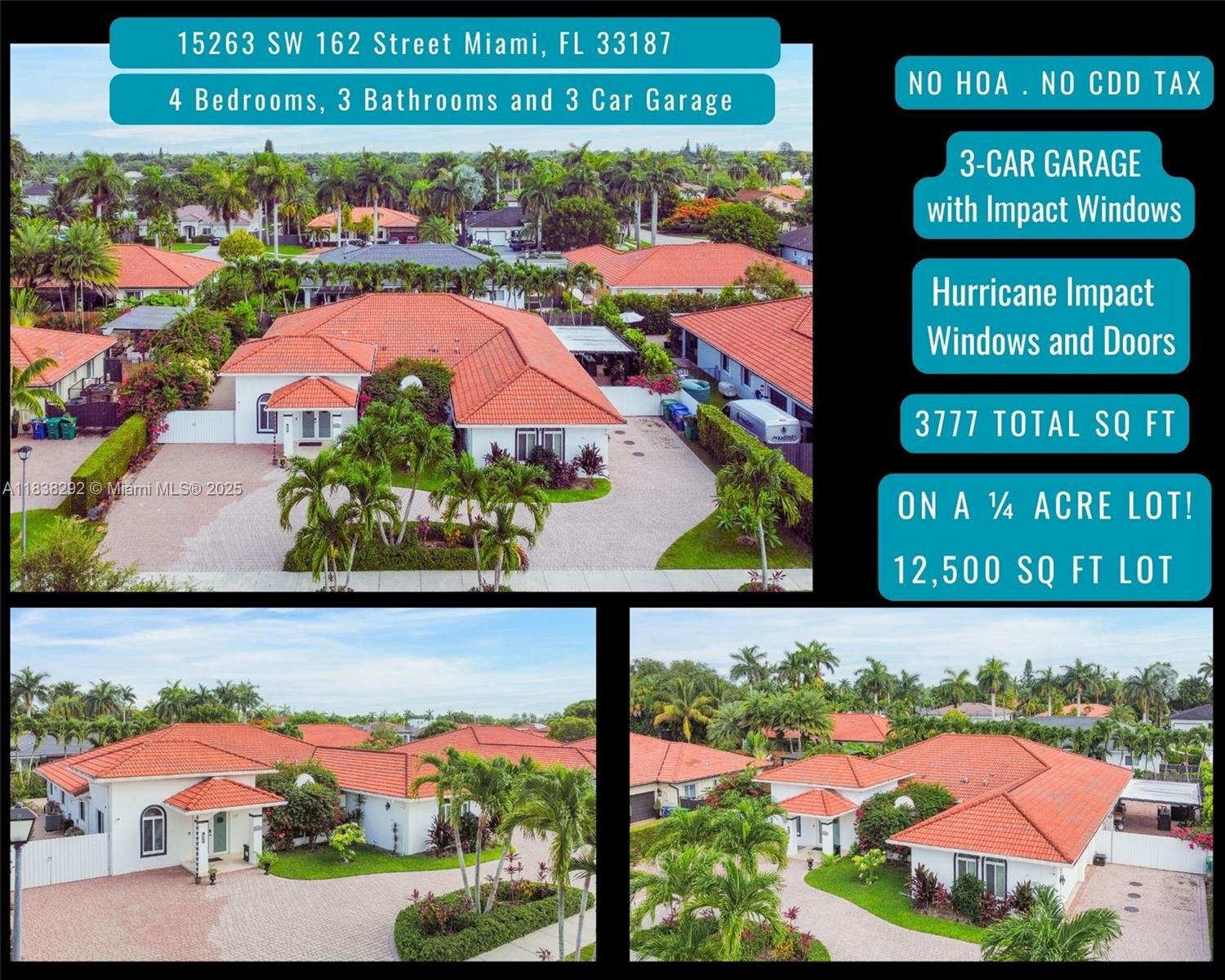 Property Photo: 15263 SW 162nd St FL 33187