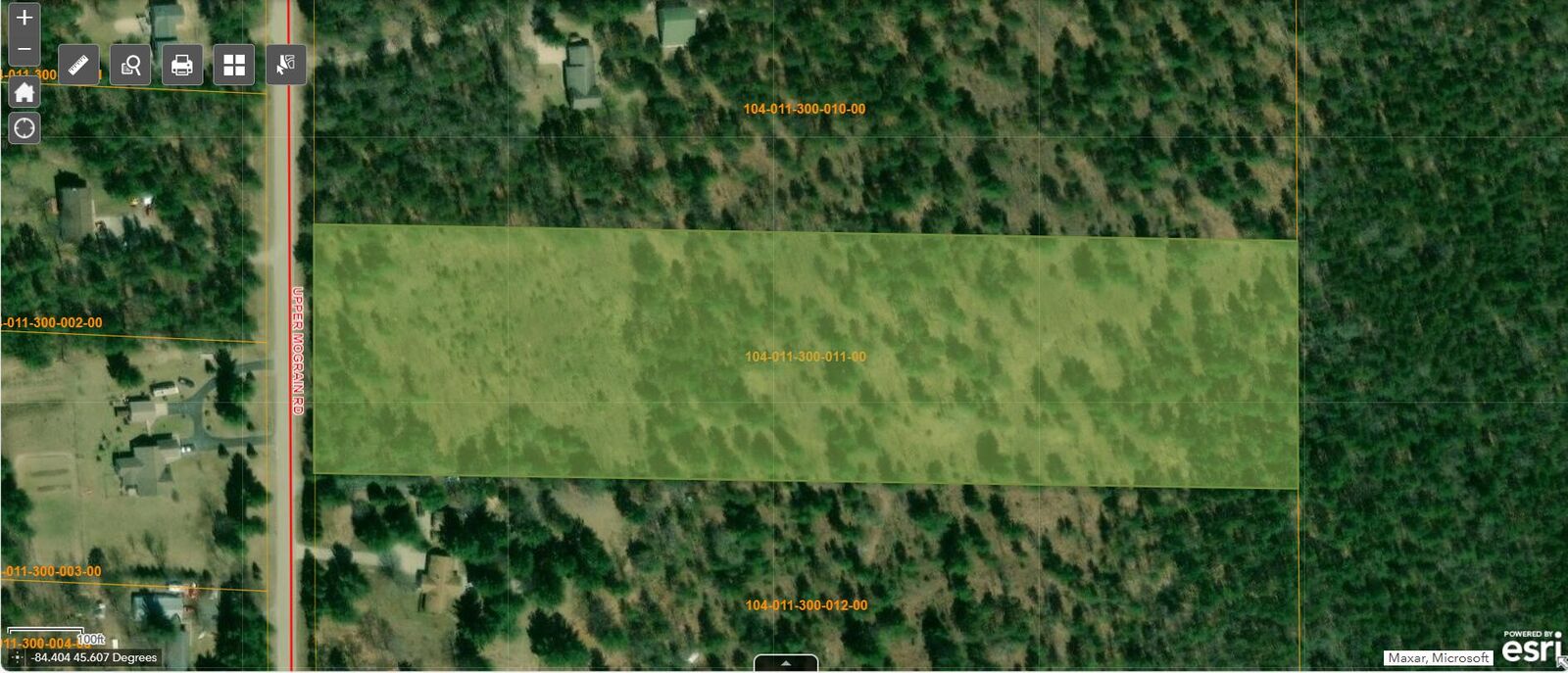 Property Photo:  10320 Upper Mograin Road  MI 49721