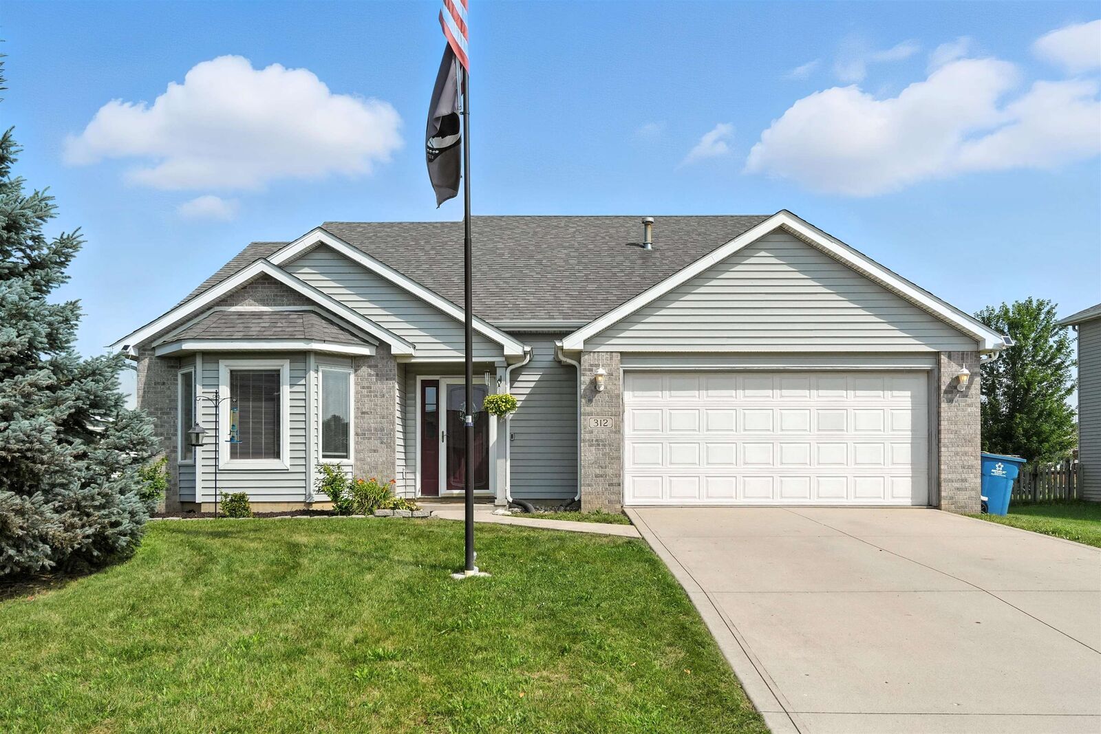 Property Photo:  312 Canyon Drive  IN 46706