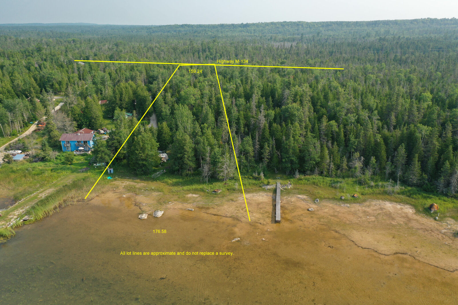 Property Photo:  Tbd M-134 Hwy  MI 49719 