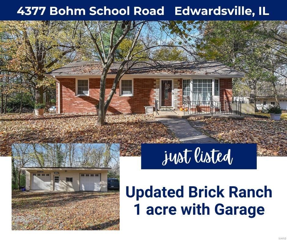 Property Photo: 4377 Bohm School Road IL 62025