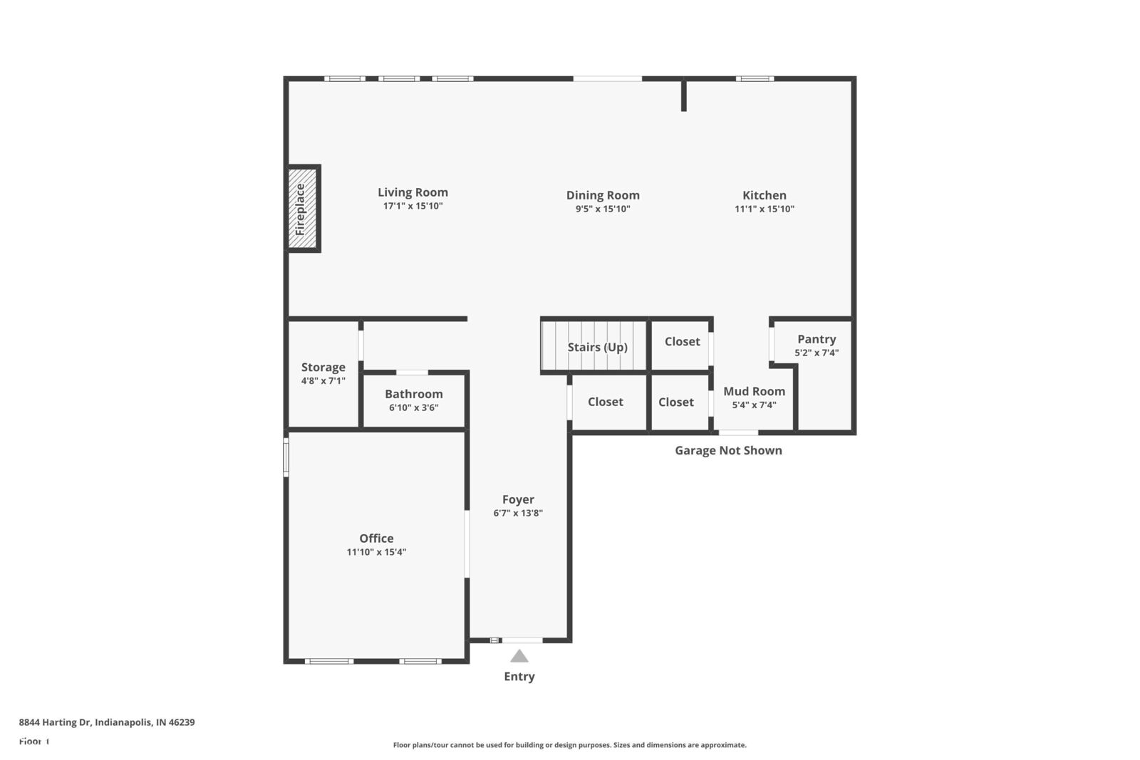Property Photo: 8844 Harting Drive IN 46259