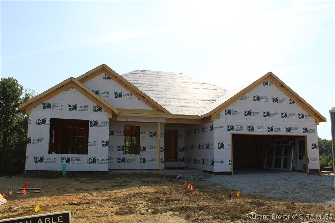 Property Photo:  3057 Bridlewood Lane Lot #215  IN 47150 