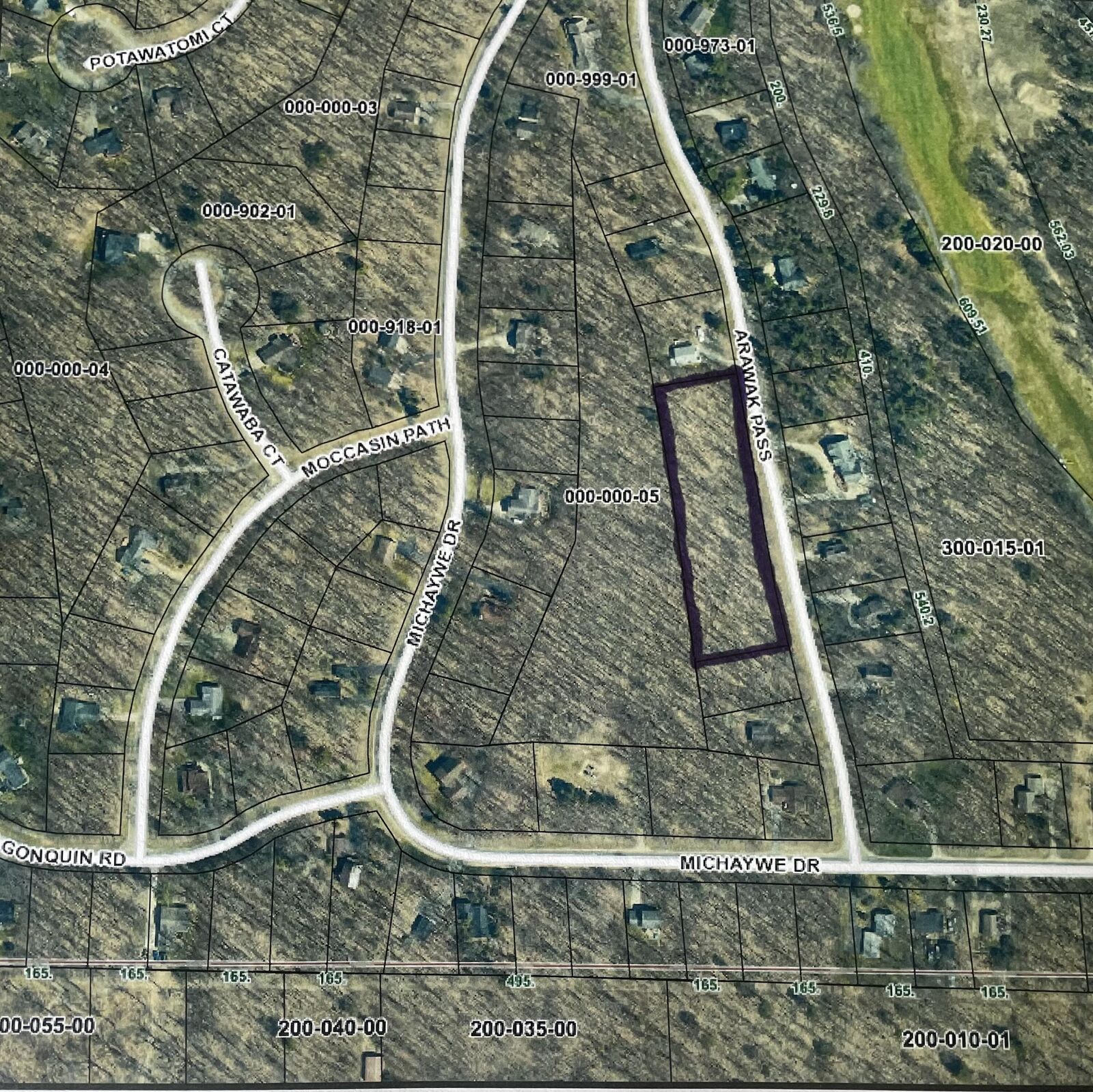 Property Photo:  990-994 Arawak Pass  MI 49735 