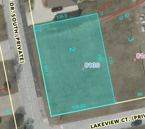 Property Photo: 8130 Lakeview (Lot2) Court IN 46307