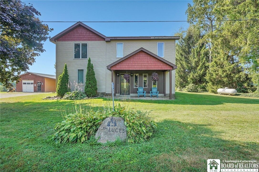 Property Photo:  4238 Lower Bush Road  NY 14747 