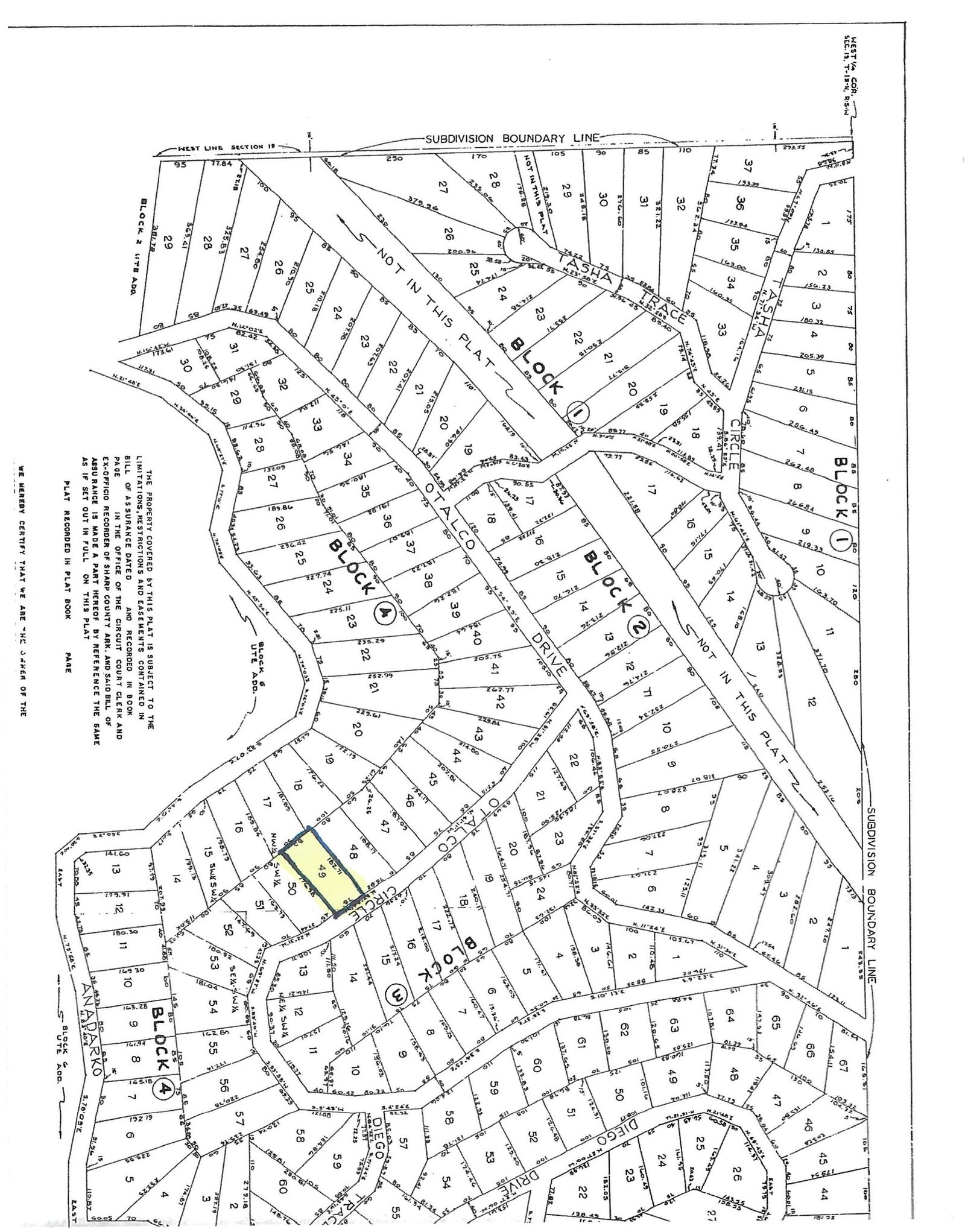 Property Photo: Tbd Otalco Drive AR 72529