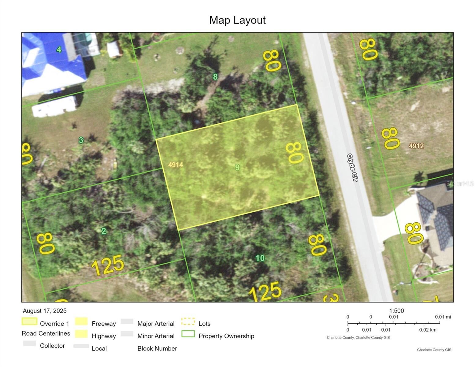 Property Photo:  8183 Clyde Circle  FL 33981 