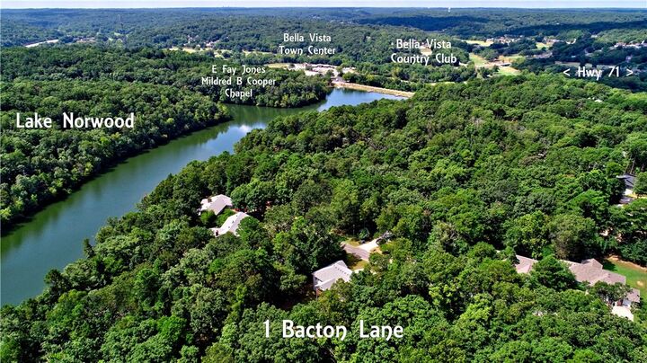 Property Photo:  1 Bacton Lane  AR 72714 