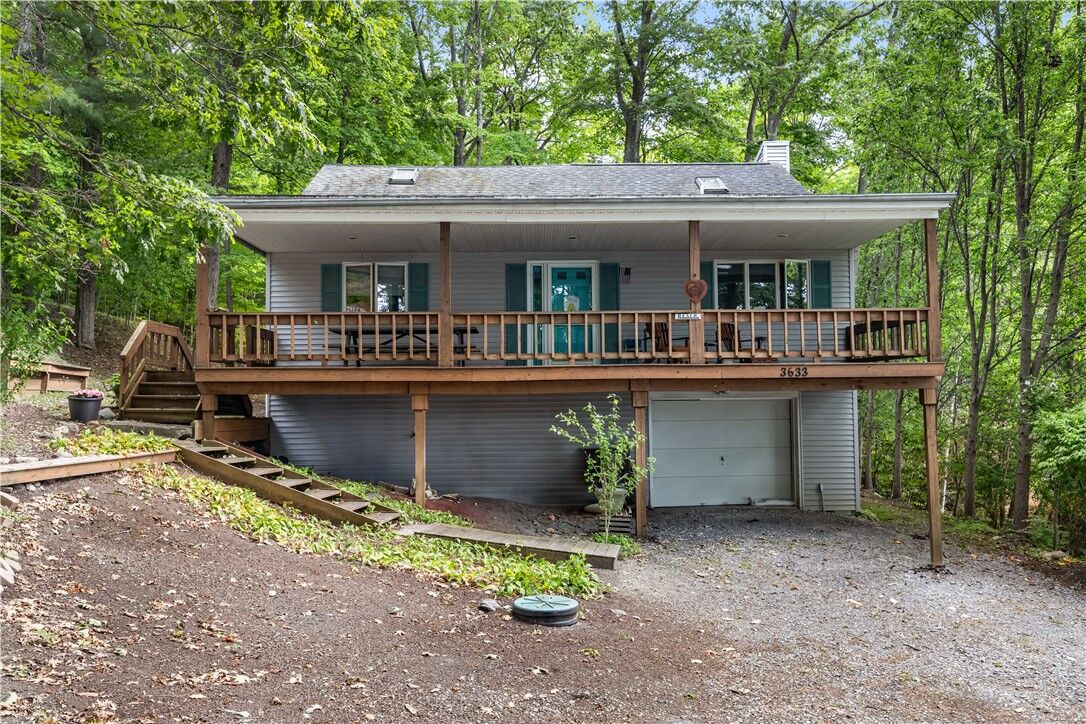Property Photo: 3633 W Bluff Drive NY 14478