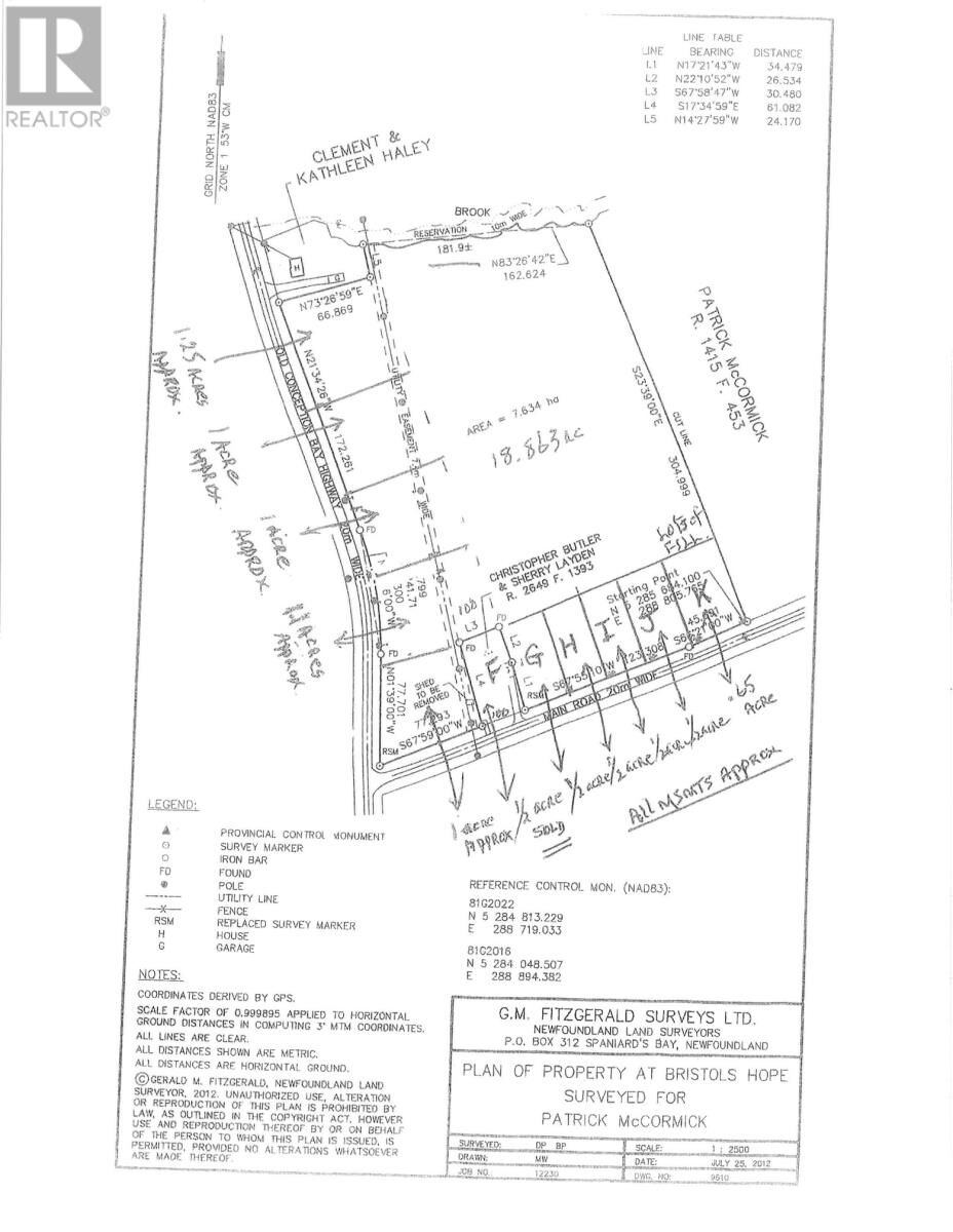 Property Photo:  00 Main Road Parcel G  NL A1Y 0A7 