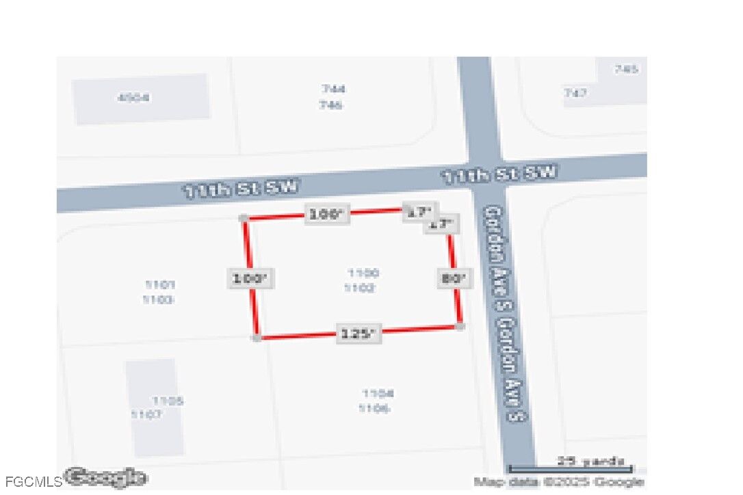 Property Photo:  1102 Gordon Avenue S  FL 33973 