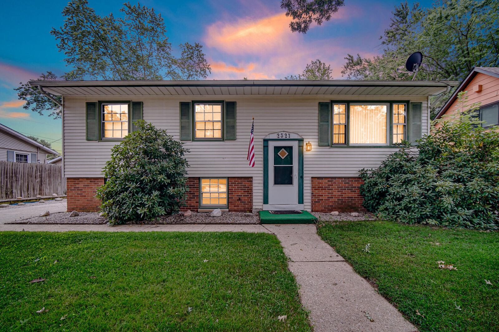 Property Photo: 2321 Greenwood Avenue IN 46360