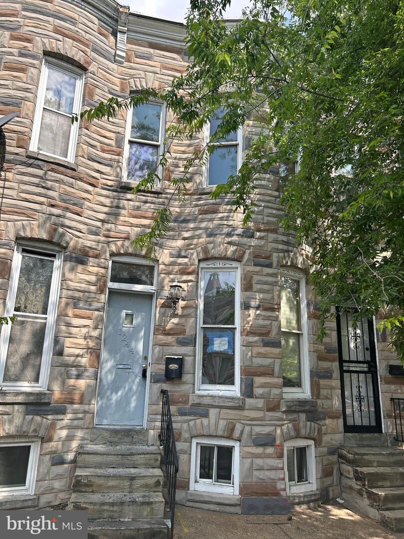 Property Photo: 1244 Carroll Street MD 21230