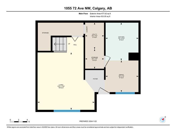 Property Photo: 1055 72 Avenue NW 111 AB T2K 5S4