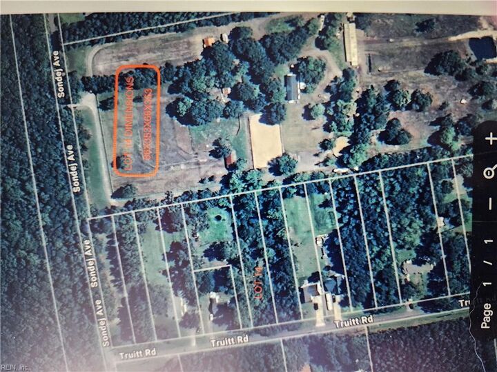Property Photo: 14 Truitt Rd VA 23321
