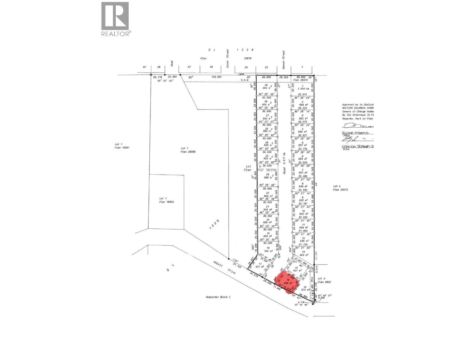 Photo de la propriété:  Lot 16 Dawson Street  BC V2J 6A9 