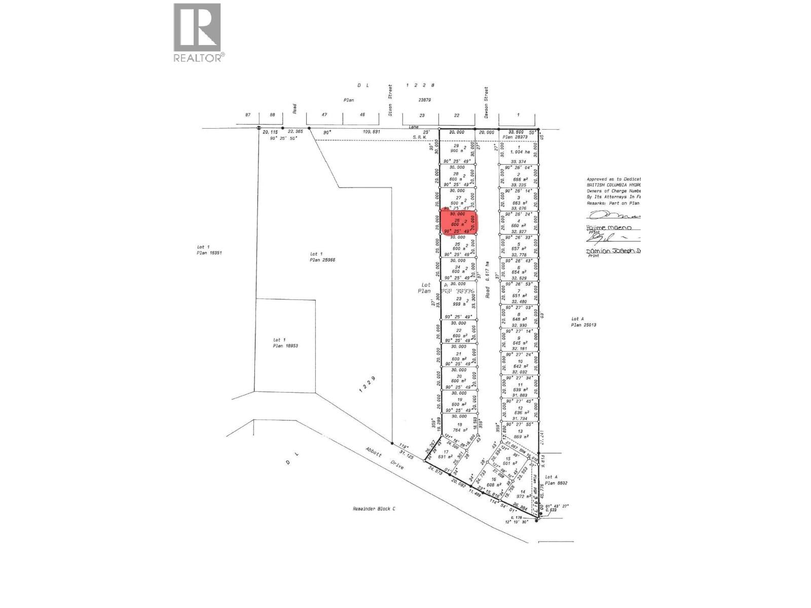 Photo de la propriété:  Lot 26 Dawson Street  BC V2J 6A9 