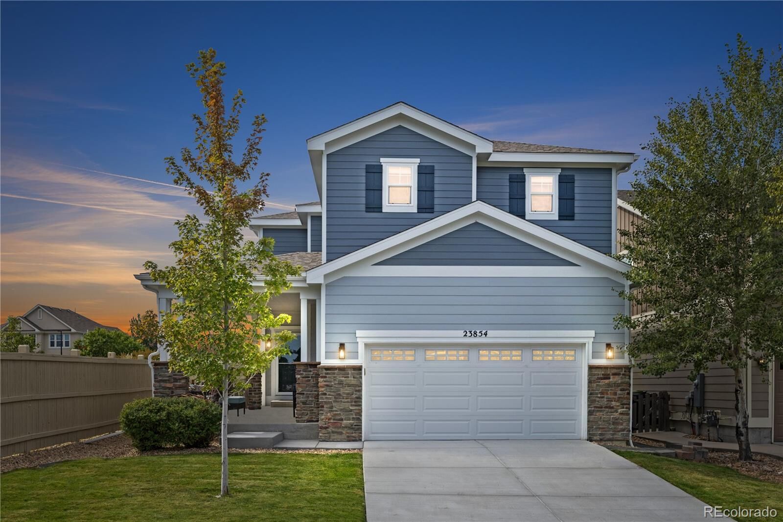 Property Photo: 23854 Eagle Bend Lane CO 80138