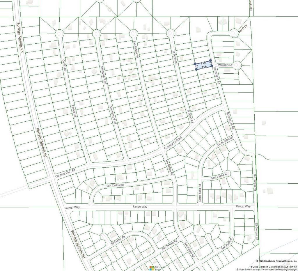 Property Photo:  Lot 186 Running M Road  CA 92004 
