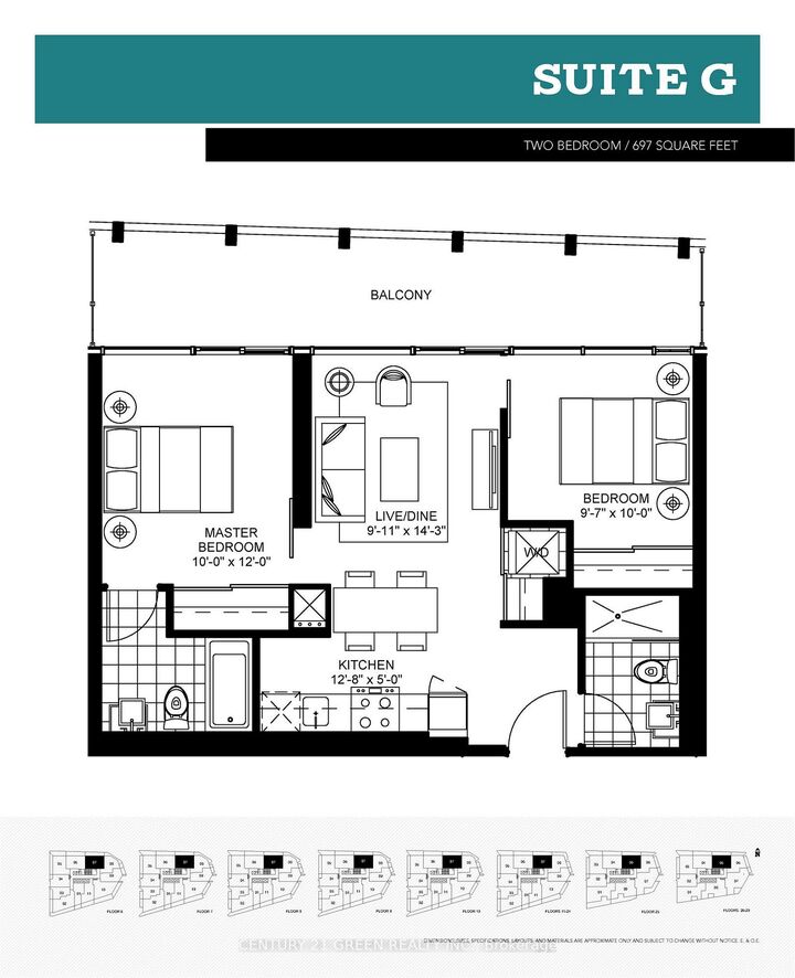 Property Photo:  30 Ordnance Street 2307  ON M6K 0C8 