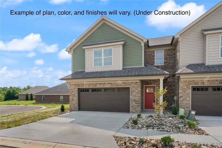 Property Photo: 5207 N Hampton Court Lot #1515 IN 47111