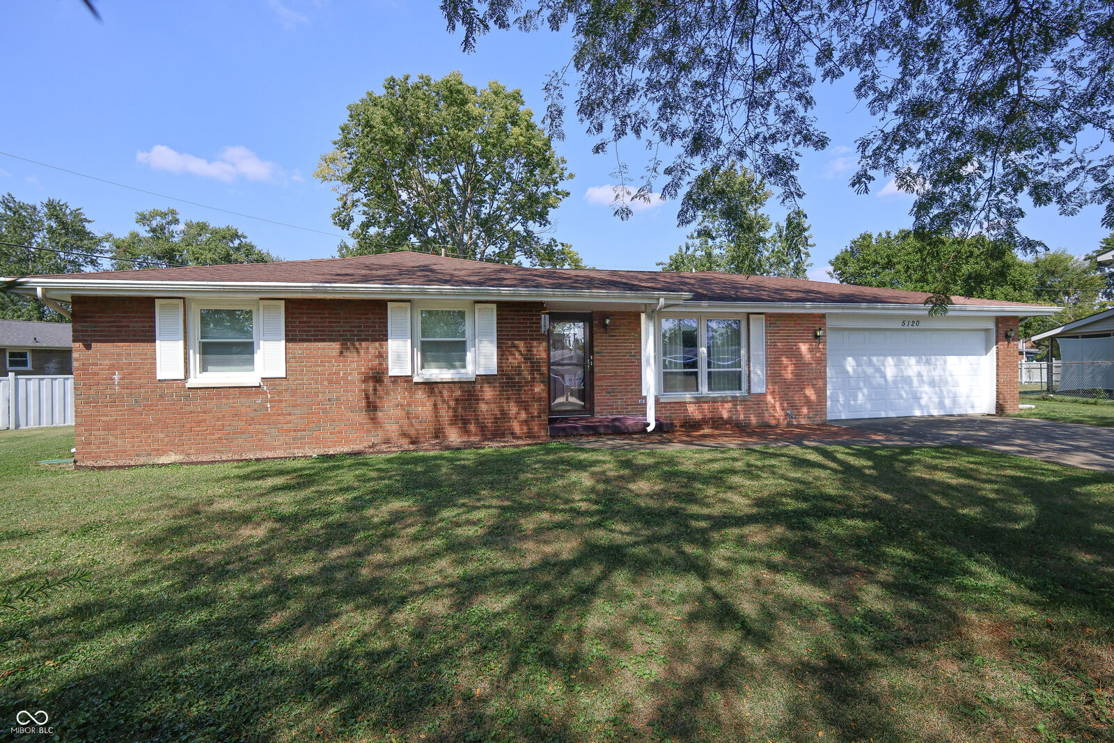 Property Photo:  5120 Navajo Court  IN 47203 