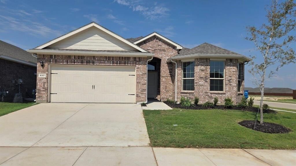 Property Photo:  617 Amber Fields Drive  TX 76259