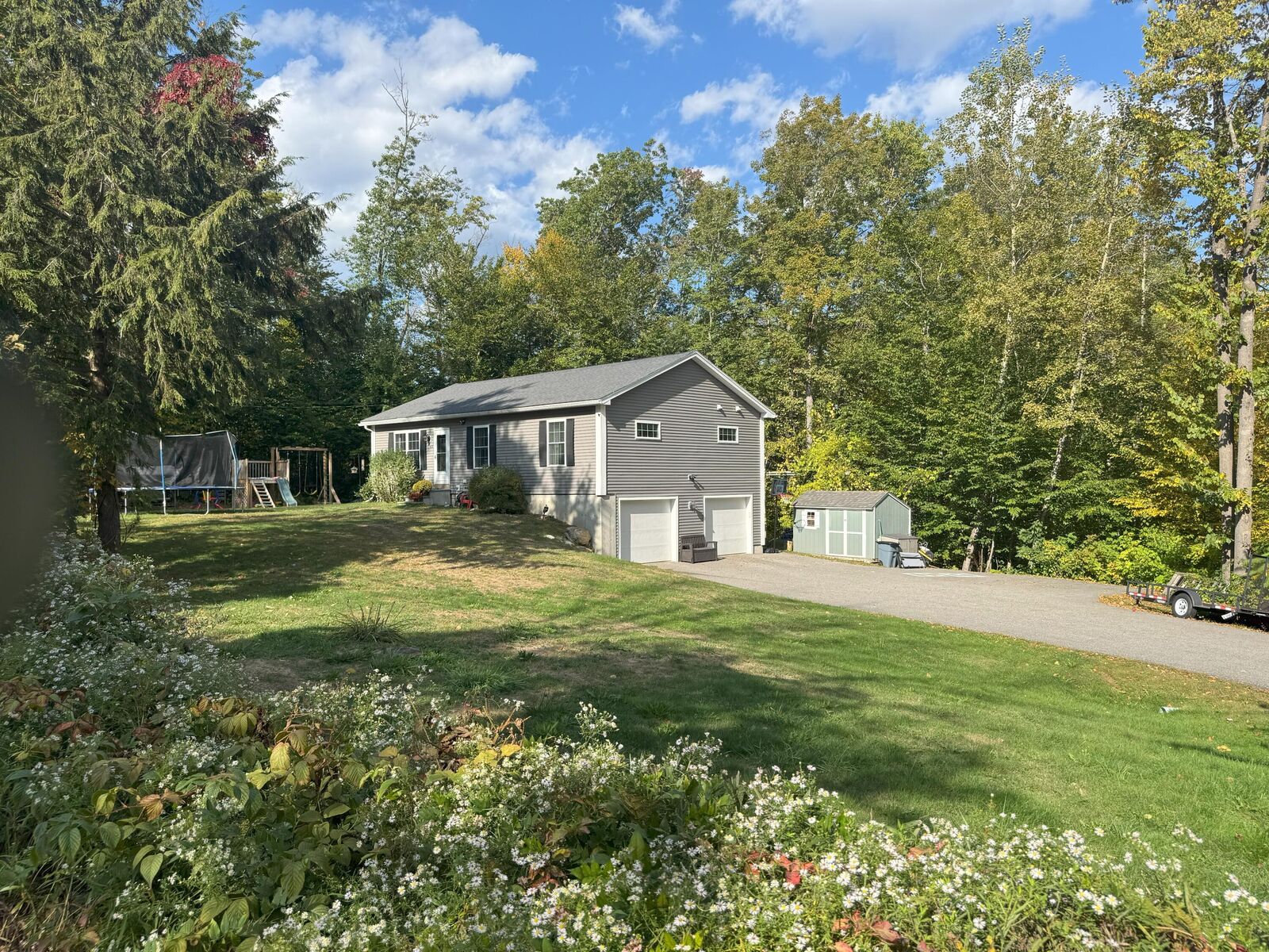 Property Photo:  63 Hanson Ridge Road  ME 04073 