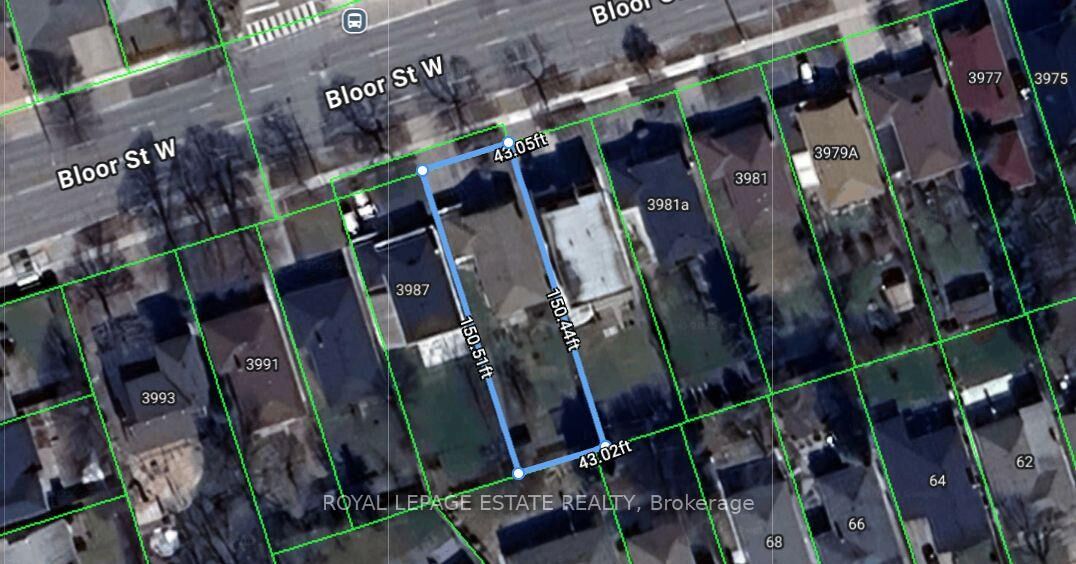 Property Photo: 3985 Bloor Street W ON M9B 1M2