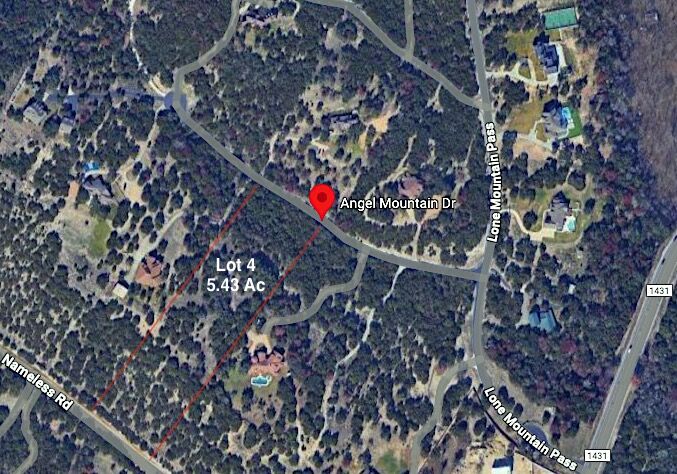 Property Photo: 18805 Angel Mountain Drive TX 78641