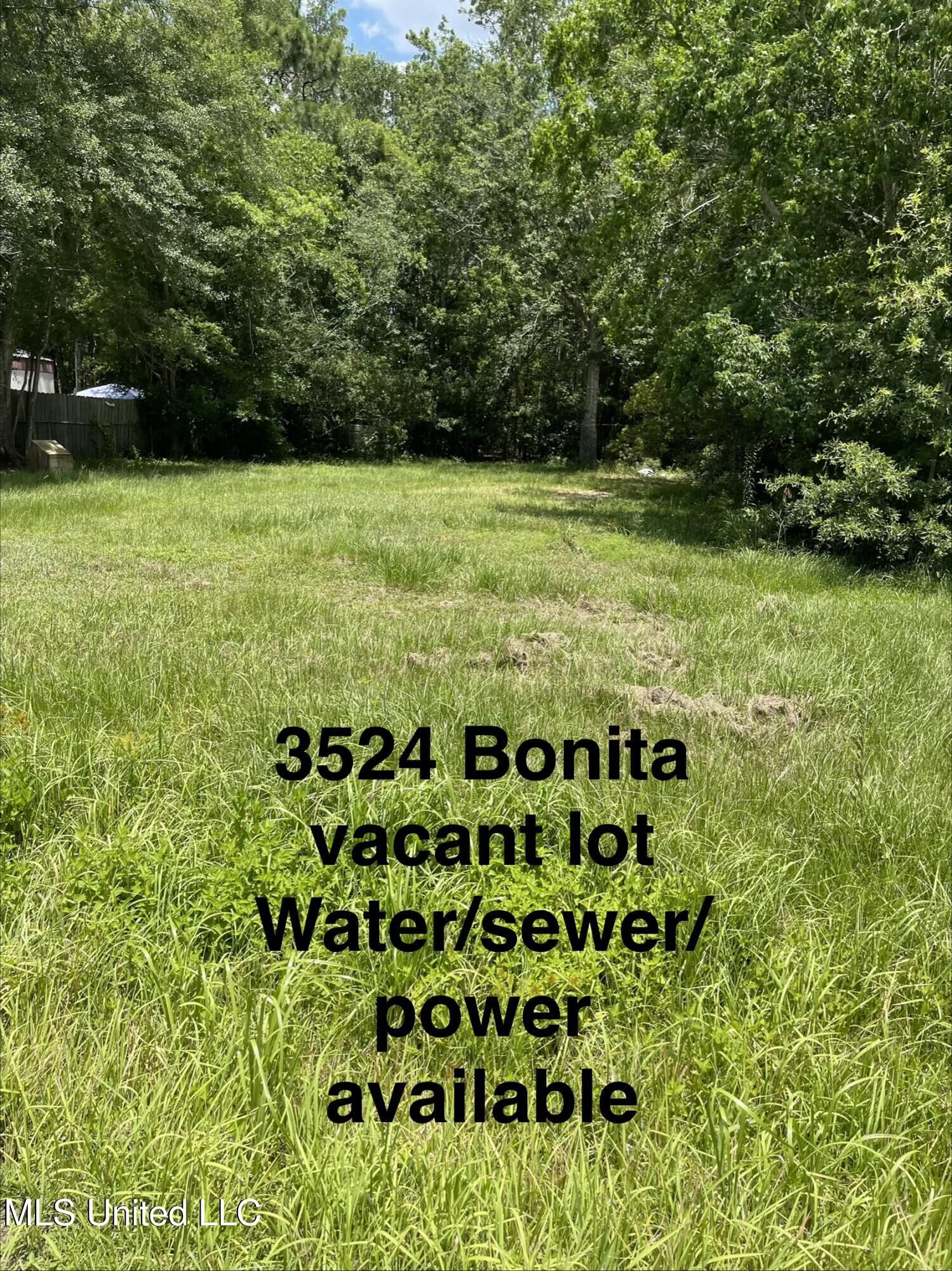 Property Photo: 3524 Bonita Road MS 39553