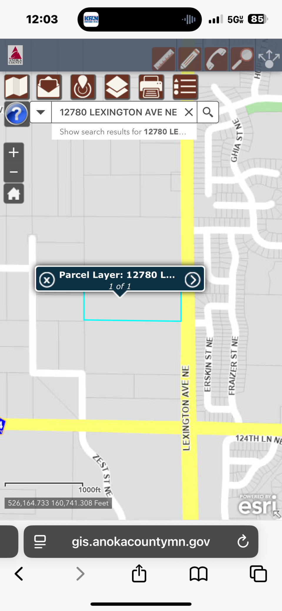 Property Photo: 12780 Lexington Avenue MN 55449