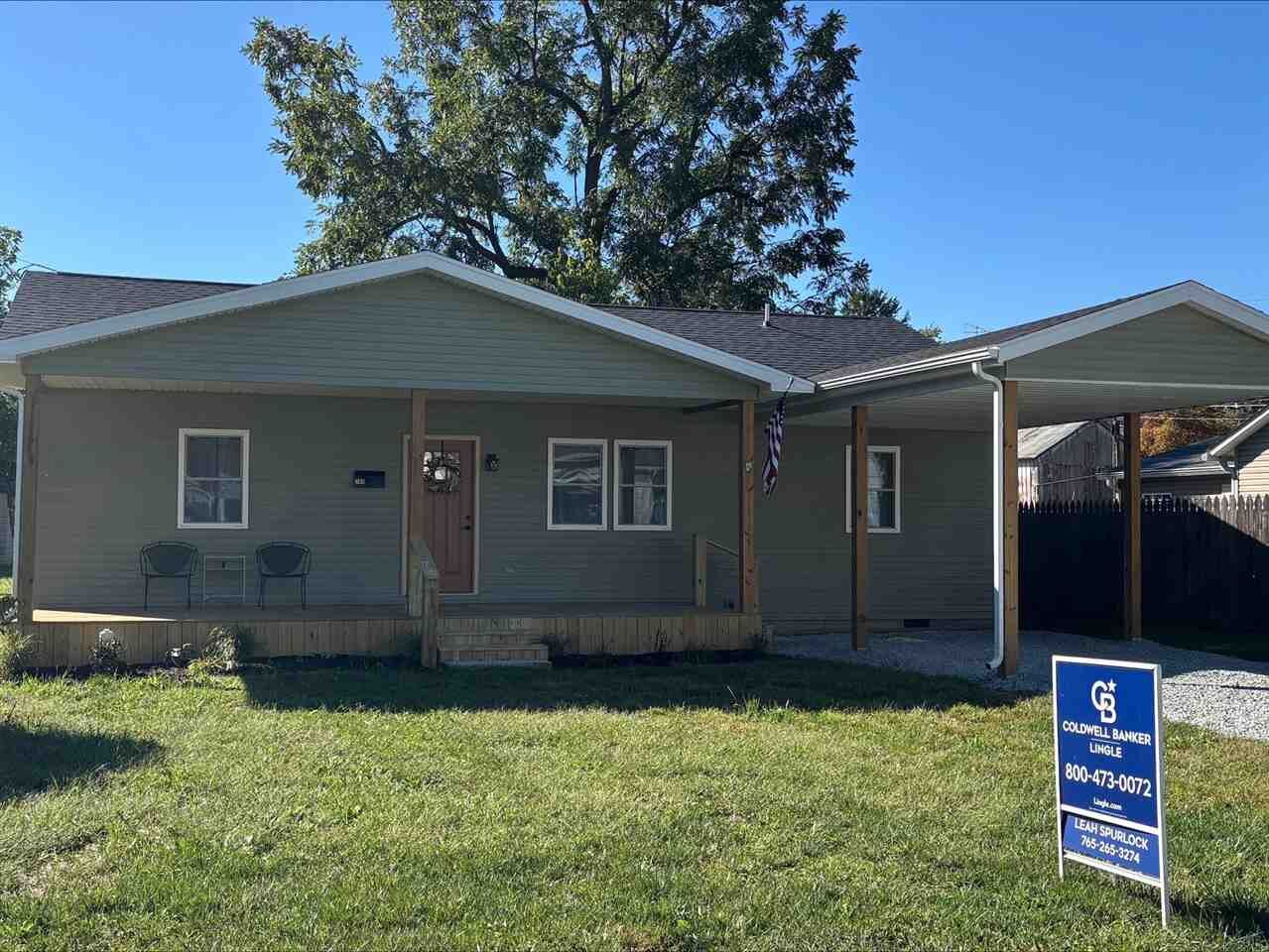 Property Photo:  308 W Parkway Drive  IN 47327 